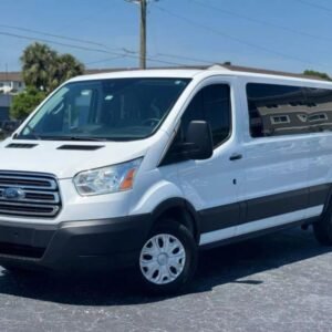 Horizontal photograph of a 2016FordTransit 350 WagonXLT w/Low Roof w/60/40 Side Door Van 3D