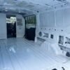 Horizontal photograph of a 2021FordTransit 250 Cargo VanLow Roof w/LWB Van 3D