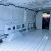 Horizontal photograph of a 2021FordTransit 250 Cargo VanLow Roof w/LWB Van 3D