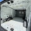 Horizontal photograph of a 2016FordTransit 150 VanLow Roof w/60/40 Side Door w/RWB Van 3D