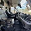 Horizontal photograph of a 2021FordTransit 250 Cargo VanMedium Roof w/LWB Van 3D