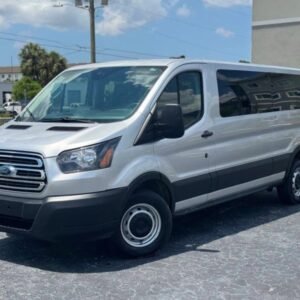 Horizontal photograph of a 2016FordTransit 350 WagonXLT w/Low Roof w/60/40 Side Door Van 3D
