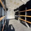Horizontal photograph of a 2021FordTransit 250 Cargo VanHigh Roof Van 3D