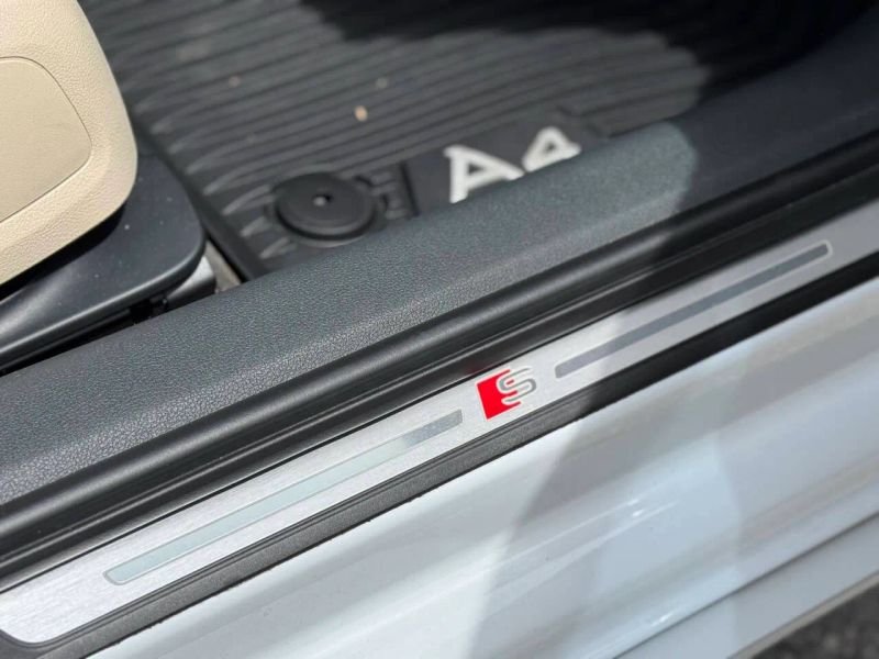 Horizontal photograph of a 2019AudiA4Premium Plus Sedan 4D