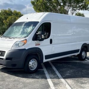 Horizontal photograph of a 2015RamProMaster Cargo Van2500 High Roof Van 3D