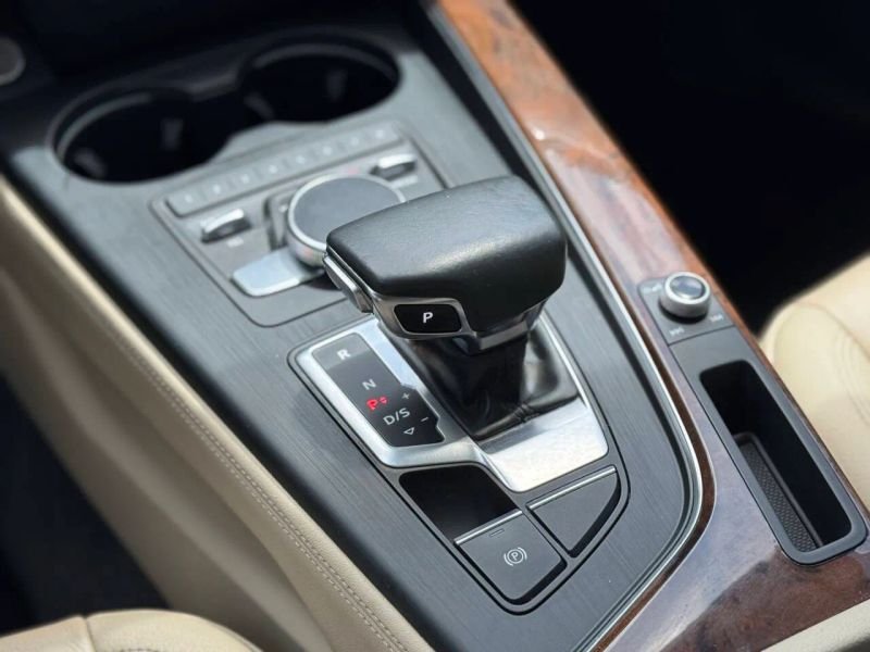 Horizontal photograph of a 2019AudiA4Premium Plus Sedan 4D