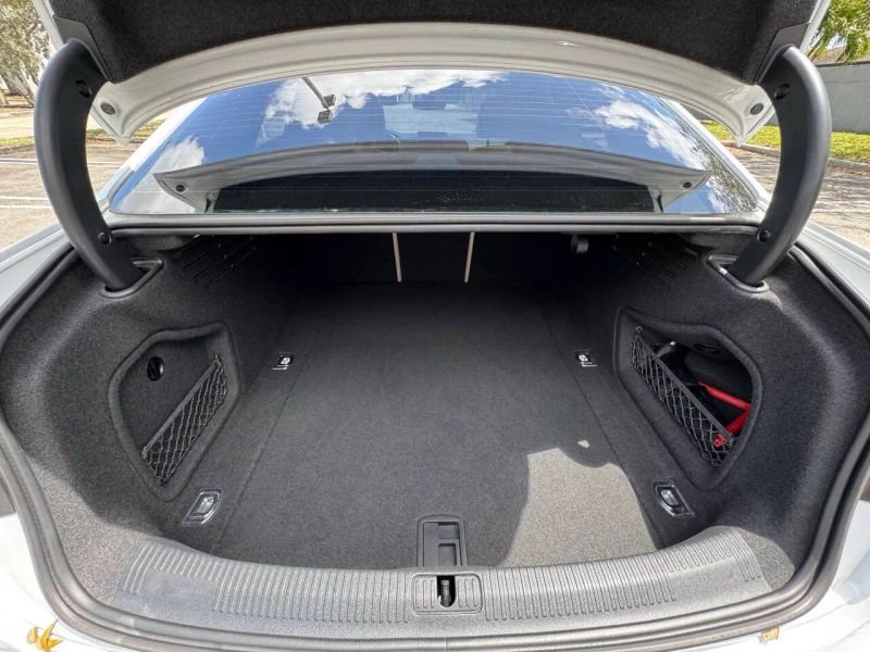 Horizontal photograph of a 2019AudiA4Premium Plus Sedan 4D