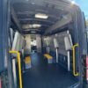 Horizontal photograph of a 2020FordTransit 250 Cargo VanExtended Length High Roof Van 3D