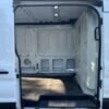 Horizontal photograph of a 2021FordTransit 250 Cargo VanMedium Roof w/LWB Van 3D
