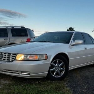 Horizontal photograph of a 2000CadillacSevilleSTS Touring Sedan 4D