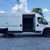 Horizontal photograph of a 2023RamProMaster Cargo Van3500 High Roof Extended Van 3D