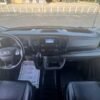 Horizontal photograph of a 2021FordTransit 250 Cargo VanHigh Roof Van 3D