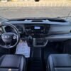 Horizontal photograph of a 2021FordTransit 250 Cargo VanHigh Roof Van 3D