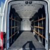 Horizontal photograph of a 2021FordTransit 250 Cargo VanHigh Roof Van 3D