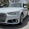 Horizontal photograph of a 2019AudiA4Premium Plus Sedan 4D