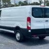 Horizontal photograph of a 2021FordTransit 250 Cargo VanLow Roof w/LWB Van 3D