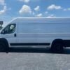 Horizontal photograph of a 2023RamProMaster Cargo Van3500 High Roof Extended Van 3D