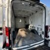 Horizontal photograph of a 2021FordTransit 250 Cargo VanMedium Roof w/LWB Van 3D