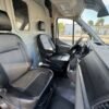 Horizontal photograph of a 2021FordTransit 250 Cargo VanMedium Roof w/LWB Van 3D