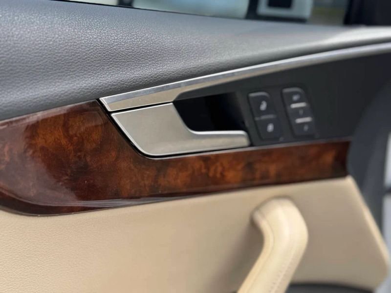Horizontal photograph of a 2019AudiA4Premium Plus Sedan 4D