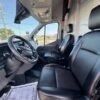 Horizontal photograph of a 2021FordTransit 250 Cargo VanHigh Roof Van 3D