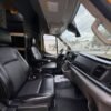 Horizontal photograph of a 2021FordTransit 250 Cargo VanHigh Roof Van 3D