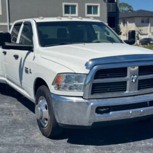 Horizontal photograph of a 2012Ram3500 Crew CabST Pickup 4D 8 ft