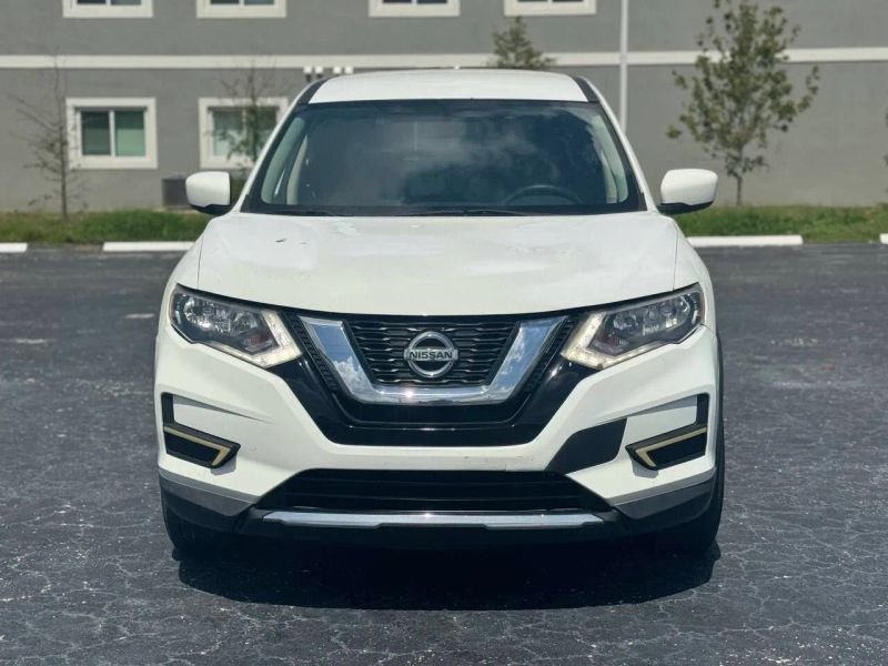 Horizontal photograph of a 2017NissanRogueS Sport Utility 4D