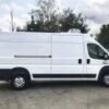 Horizontal photograph of a 2017RamProMaster Cargo Van2500 High Roof Van 3D