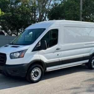 2019FordTransit 150 VanMedium Roof w/Sliding Side Door w/LWB Van 3D