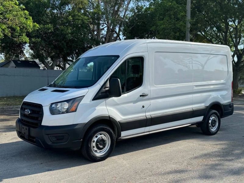2019FordTransit 150 VanMedium Roof w/Sliding Side Door w/LWB Van 3D