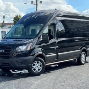 Horizontal photograph of a 2015FordTransit 350 VanExtended Length High Roof w/Sliding Side Door Van 3D