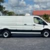Horizontal photograph of a 2019FordTransit 250 VanLow Roof w/60/40 Side Door w/LWB Van 3D