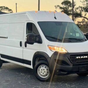 Horizontal photograph of a 2023RamProMaster Cargo Van2500 High Roof w/159" WB Van 3D