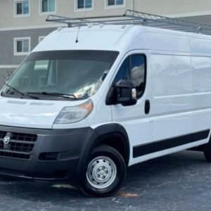 Horizontal photograph of a 2016RamProMaster Cargo Van2500 High Roof Van 3D