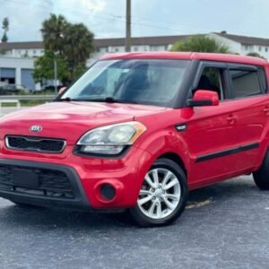 Horizontal photograph of a 2013KiaSoulWagon 4D