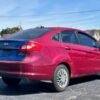 Horizontal photograph of a 2011FordFiestaSE Sedan 4D