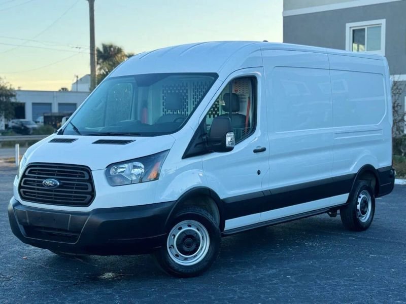 2019FordTransit 150 VanMedium Roof w/Sliding Side Door w/LWB Van 3D