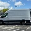 Horizontal photograph of a 2019FordTransit 350 HD VanExtended Length High Roof w/Sliding Side Door w/9950-lb GVWR Van 3D