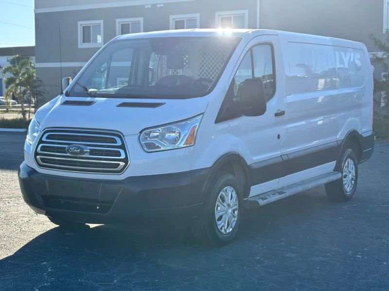 Horizontal photograph of a 2016FordTransit 250 VanLow Roof w/60/40 Side Door w/RWB Van 3D