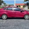 Horizontal photograph of a 2011FordFiestaSE Sedan 4D