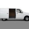 Horizontal photograph of a 2017NissanNV2500 HD CargoS Van 3D