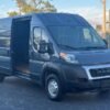 Horizontal photograph of a 2019RamProMaster Cargo Van3500 High Roof Extended Van 3D