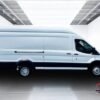 2018FordTransit 350 HD VanExtended Length High Roof w/Sliding Side Door w/10 360-lb GVWR Van 3D
