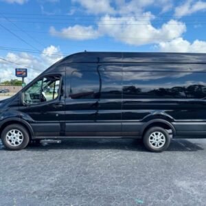 Horizontal photograph of a 2015FordTransit 350 VanExtended Length High Roof w/Sliding Side Door Van 3D