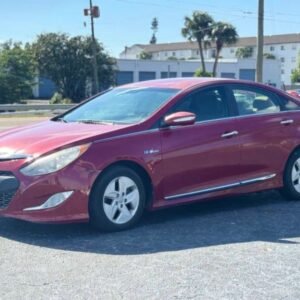 Horizontal photograph of a 2011HyundaiSonataHybrid Sedan 4D