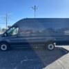 Horizontal photograph of a 2020FordTransit 250 Cargo VanExtended Length High Roof Van 3D