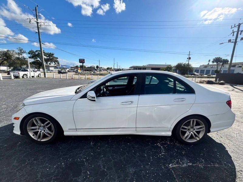 Horizontal photograph of a 2013Mercedes-BenzC-ClassC 250 Sport Sedan 4D
