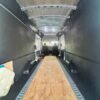 Horizontal photograph of a 2021FordTransit 250 Cargo VanHigh Roof Extended Length Van 3D