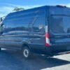 Horizontal photograph of a 2020FordTransit 250 Cargo VanExtended Length High Roof Van 3D